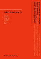 Religion in Dutch society : documentation of a national survey on religious and secular attitudes and behaviour in 2005 /