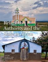 Religious authority and the state in Africa