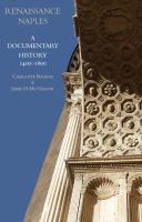 Renaissance Naples : a documentary history, 1400/1600 /