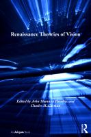 Renaissance theories of vision