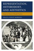 Representation, heterodoxy, and aesthetics essays in honor of Ronald Paulson /