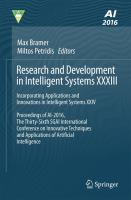 Research and Development in Intelligent Systems XXXIII Incorporating Applications and Innovations in Intelligent Systems XXIV /