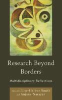 Research beyond borders multidisciplinary reflections /