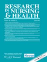 Research in nursing & health