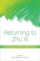 Returning to Zhu Xi emerging patterns within the supreme polarity /