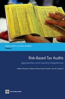 Risk-based tax audits approaches and country experiences /