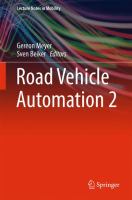 Road Vehicle Automation 2