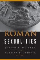 Roman sexualities /