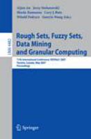 Rough Sets, Fuzzy Sets, Data Mining and Granular Computing 13th International Conference, RSFDGrC 2011, Moscow, Russia, June 25-27, 2011, Proceedings /