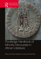 Routledge handbook of minority discourses in African literature