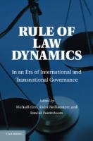 Rule of law dynamics in an era of international and transnational governance /