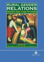 Rural gender relations issues and case studies /