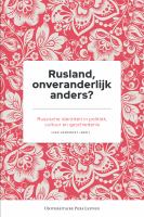 Rusland, onveranderlijk anders? Russische identiteit in politiek, cultuur en geschiedenis /