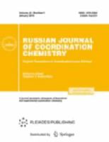 Russian journal of coordination chemistry