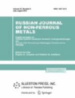 Russian journal of non-ferrous metals Tsvetnye metally.