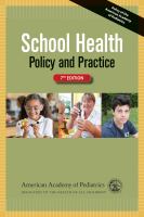 School Health policy and practice /