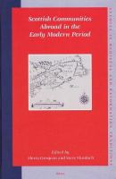 Scottish communities abroad in the early modern period