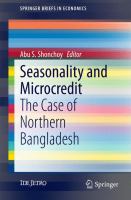 Seasonality and Microcredit The Case of Northern Bangladesh /