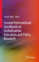 Second International Handbook on Globalisation, Education and Policy Research