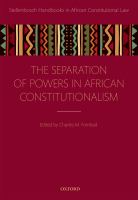 Separation of powers in African constitutionalism