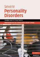 Severe personality disorders