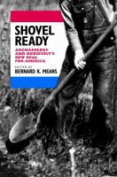 Shovel ready archaeology and Roosevelt's New Deal for America /