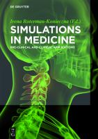 Simulations in medicine computer-aided diagnostics and therapy /