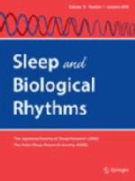 Sleep and biological rhythms