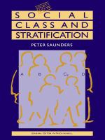 Social class and stratification classic statements and theoretical debates /