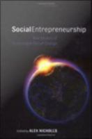 Social entrepreneurship new models of sustainable social change /