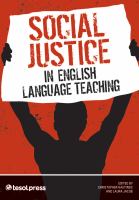Social justice in English language teaching /
