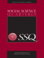 Social science quarterly