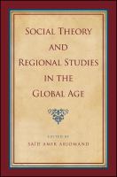 Social theory and regional studies in the global age