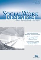 Social work research