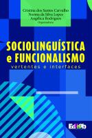 Sociolinguistica e funcionalismo vertentes e interfaces.