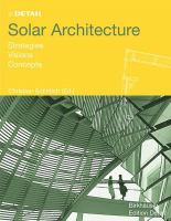 Solar architecture strategies, visions, concepts /