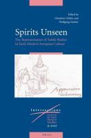 Spirits unseen the representation of subtle bodies in early modern European culture /