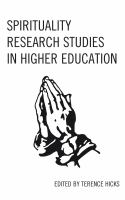 Spirituality research studies in higher education