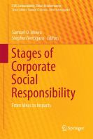 Stages of Corporate Social Responsibility From Ideas to Impacts /