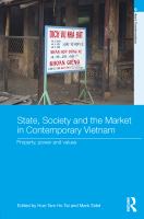 State, society and the market in contemporary Vietnam