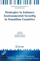 Strategies to enhance environmental security in transition countries