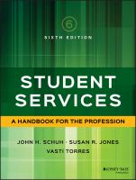 Student services a handbook for the profession /
