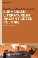 Submerged literature in ancient Greek culture