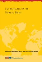 Sustainability of public debt