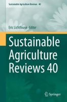 Sustainable Agriculture Reviews 40