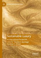 Sustainable Luxury An International Perspective /