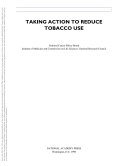 Taking action to reduce tobacco use