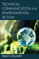 Technical communication for environmental action