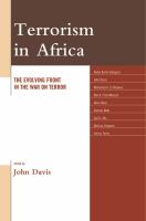 Terrorism in Africa the evolving front in the War on Terror /