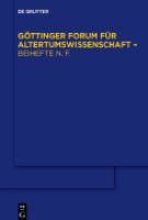 Text, Kontext, Klartext Festschrift für Niklas Holzberg zum 70. Geburtstag /